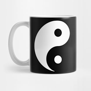 Yin Yang White Mug